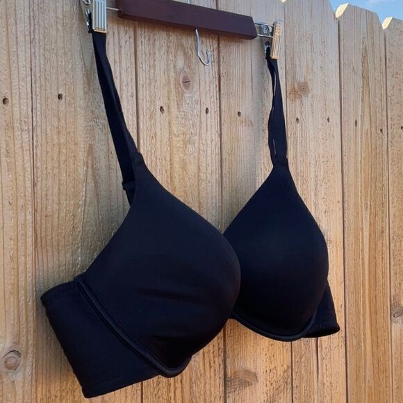 Take 50% OFF- Vanity Fair Women’s Beauty Back Smoothing Black Bra, Size-44D - Picture 5 of 8